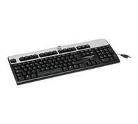 HP Standard - Clavier - USB - Belge - argent, carbonite G