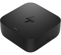 HP Station d'accueil USB-C G6 100 W/Station d'accueil multiport - HDMI 2.1, 2X DisplayPort 1.4, 3X USB-A, USB-C, RJ45, Audio, Compatible avec myHP, Windows, macOS et Chrome OS, Noir