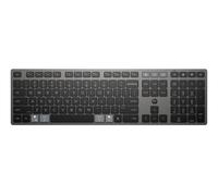 HP STORE 3PL clavier maison/bureau RF sans fil + Bluetooth Gris