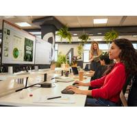 HP STORE 3PL clavier maison/bureau RF sans fil + Bluetooth Noir