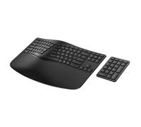 HP Clavier sans fil 965 – compact, Bluetooth, multi-dispositifs, pavé numérique séparé Noir