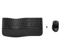 HP STORE 3PL clavier Souris incluse Bureau RF sans fil + Bluetooth Noir