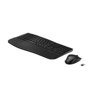 HP STORE 3PL clavier Souris incluse Bureau RF sans fil + Bluetooth Noir