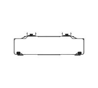 HP Support de Montage PC B200 762T5AA - Compatible Écrans HP série P G5 - Charge max. 6kg - Dimensions 181x175.5x491mm - Noir