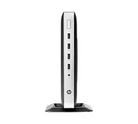 HP T630 2 GHz Argent - Ordinateur de Bureau Mini (Flash, Argent, 64 Bits, AMD G, 10/100/1000Base-T (x), 2 x So-DIMM)