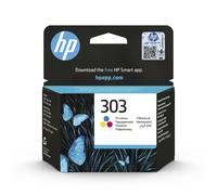HP T6N01AE 303 Original Ink Cartridge, Tri-color, Single Pack Tri-Colour Standar