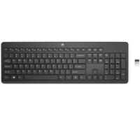 HP Tastatur 230 Wireless Tastatur USB-A Schwarz
