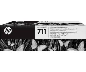 HP Tête d'impression 711 d'origine noir, cyan, magenta, jaune C1Q10A