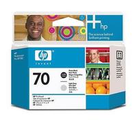 HP Tête d'impression photo noire et grise claire HP 70