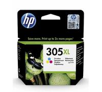 HP Three Colour Ink Cartridge 305XL Large Capacity Original