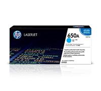 HP 650A toner LaserJet cyan authentique