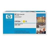 HP C9732AC JAUNE TONER - 12000 PAGES POUR COLOR LASERJET 5500