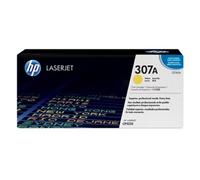 HP Cartouche de toner CE742A (307A) Jaune - Authentique (TVA incluse)