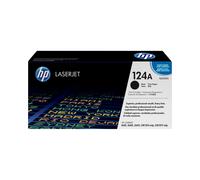 HP Toner LaserJet 124A Noir (Q6000A) - Cartouche Originale, Rendement Standard 2500 Pages, Japon, 410x92x109mm, 700g