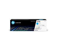 HP Toner LaserJet 219A Cyan Authentique (W2191A) - Rendement 1200 Pages - Pour Imprimantes Compatibles - 363x96x111mm - Japon