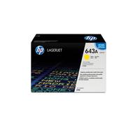 HP Toner LaserJet 643A Jaune (Q5952A) - Cartouche Originale, Rendement 10000 pages, Impression Laser, 400x148x268mm, Compatible HP
