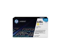 HP Toner LaserJet 648A (CE262A) Jaune Original - Rendement Standard 11000 pages - Technologie Laser - 13% Matériaux Recyclés - Dimensions 390x164x214mm
