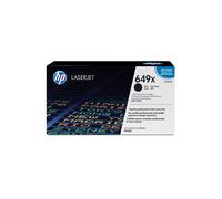 HP Toner LaserJet 649X Noir (CE260X) - Cartouche Originale Haute Capacité (17000 pages) - Compatible Imprimantes LaserJet - 1 Pièce