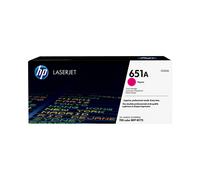HP Toner LaserJet 651A Magenta (CE343A) - Cartouche Originale, Rendement Standard 16000 Pages, Compatibilité Imprimantes HP LaserJet, Fabriqué au Japon