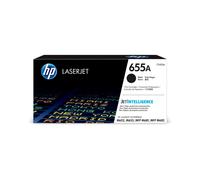 HP Toner LaserJet 655A Noir CF450A Original - Rendement Standard 12500 pages - Imprimantes Laser - Dimensions 378x163x192mm - Japon