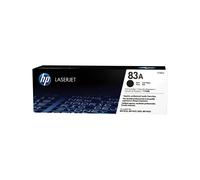 HP Toner LaserJet Noir CF283A (83A) - Rendement Standard 1500 Pages - Technologie Laser - 375x113x125mm - Professionnel - Fabriqué au Japon