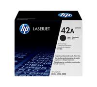 HP Toner LaserJet Q5942A Noir Original - Rendement Standard 10000 pages - Pour LaserJet séries 4250/4350 - Dimensions 391 x 198 x 330 mm