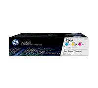 HP Toner Original Tri Pack CF341A 126A Cyan/Magenta/Yellow