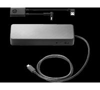 HP Station d'accueil USB-C universelle avec adaptateur 4,5 mm USB 3.0 (3.1 Gen 1) Type-C Noir