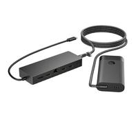HP Hub USB-C universel et bloc d'alimentation pour ordinateur portable