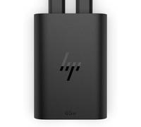 HP HP Chargeur rapide USB-C GaN original 65 watts | Chargeur d'ordinateur portable USB-C Noir Noir