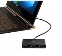 HP USB-C to USB-A Hub USB 3.2 Gen 1 (3.1 Gen 1) Type-C Noir