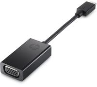 HP USB-C to VGA Adapter USB-C VGA Black - cable interface/gender adapt