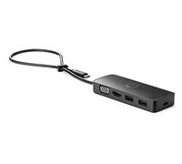 HP Hub USB-C Travel Hub G2 Euro Noir