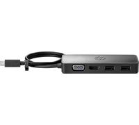 HUB USB-C 6 EN 1 VGA, HDMI, USB-A, USB-C