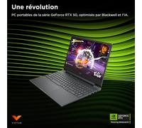 HP Victus Gaming Ryzen AI 5 Copilot+ PC (15.6 ) Full HD 16 Go GeForce RTX 5060 Windows 11 Home Noir - AZERTY (15-fb3003nf)