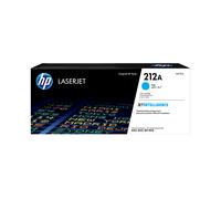 HP Cartouche de toner W2121A / 212A Cyan Original – 4 500 pages