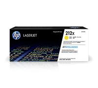 HP W2122X 212X High Yield Original LaserJet Toner Cartridge, Yellow, Single Pack