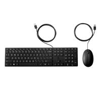 HP Wired Desktop 320MK Mouse and Keyboard Denmark, W128444674 (Keyboard Denmark)
