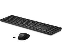 HP Wireless Keyboard and Mouse Set 655, Full Size (100%), Wireless, RF Wireless, Membrane, Black, Mouse included