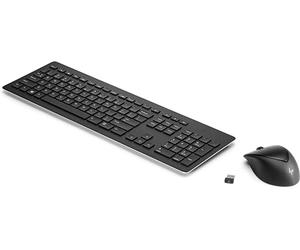 HP Wireless Rechargeable 950MK - Keyboard and mouse set - wireless - 2.4 GHz - UK - for Elite Mobile Thin Client mt645 G7, EliteBook 830 G6, Pro Mobile Thin Client mt440 G3