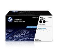 HP Works CF226AD1 Lot de 2 Cartouches de Toner Originales 26A Noir 14,25 x 8,03 x 7,8