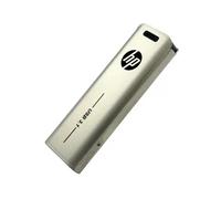 HP Clé USB 3.1 x796w 256 Go, Design Push and Pull, Finition métallique