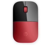 HP Z3700 Red 2.4 GHz USB Slim Wireless Mouse with Blue LED 1200 DPI Optical Sens