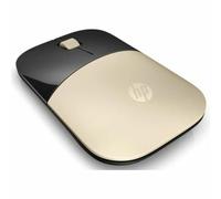 HP Z3700 - Souris Sans Fil Or (USB, 1200 DPI, Ambidextre)