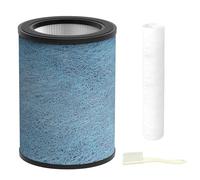 HP302 Neverchange Filtre de rechange compatible avec le purificateur d'air Shark HP301 HP201 HP202 UA205 AP1000 HC501 HC502 MAX, filtre HEPA 4 en 1 de qualité H13, pièce # HE2FKBAS, HE2FKBASMB