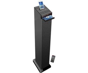 HP32CD - Tour de son Bluetooth, Lecteur CD, USB - Noir