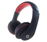 HP530 Casque stéréo PC on-Ear avec Micro intégré et contrôle du Volume Noir/Rouge