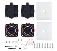 HP60/80 Kit Complet de Reconstruction pour aérateurs Hiblow HP 80, HP 60, HP-80-0110, avec Interrupteur Blanc