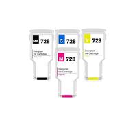 HP728XXL Ink Cartridge Compatible for HP DesignJet T730 300ml | Impression sur traceur, encre couleur, capacité de 300 ml, sortie stable, cartouche de remplacement(Set)