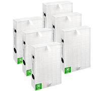 HPA 300 Lot de 6 filtres HEPA de rechange HPA300 pour purificateur d'air Honeywell série HPA 300 HPA200 HPA090 Remplace HRF-R3 HRF-R2 HRF-R1 Blutoget